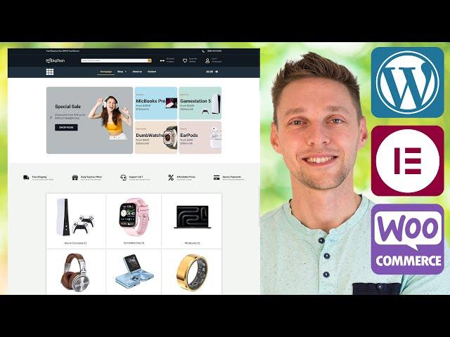 How to Make an E-Commerce Website (2024) Elementor Pro & WooCommerce