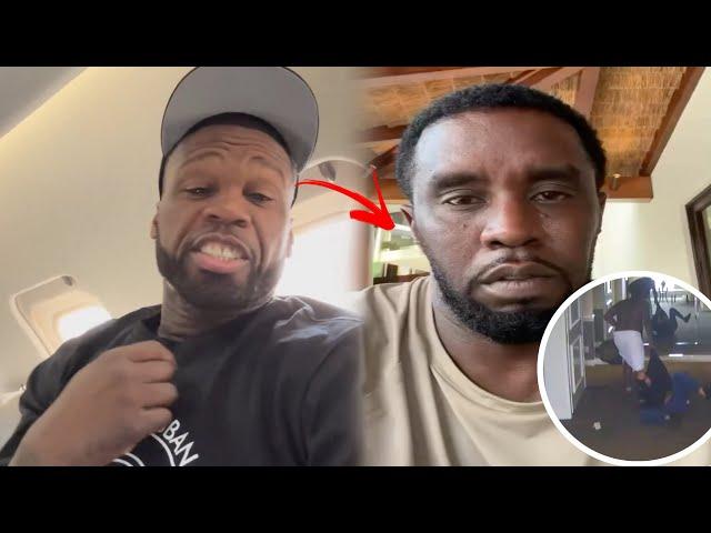 50 Cent Responds To Diddy Apology After Footage Surfaced Of Him  Cassie In Hotel!?