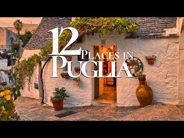 12 Most Beautiful Towns to Visit in Puglia Italy  | Alberobello | Lecce | Bari