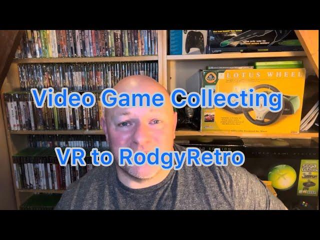 Video Game Collecting VR to RodgyRetro #retrogaming #vr #collecting