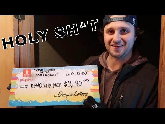 Storage Unit Buyer WINS LOTTERY Buying Unclaimed Locker!