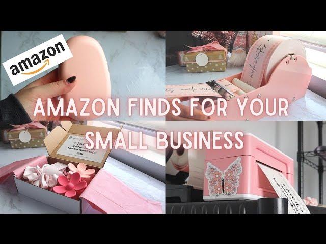 SMALL BUSINESS AMAZON MUST HAVES | budget friendly amazon finds for small businesses