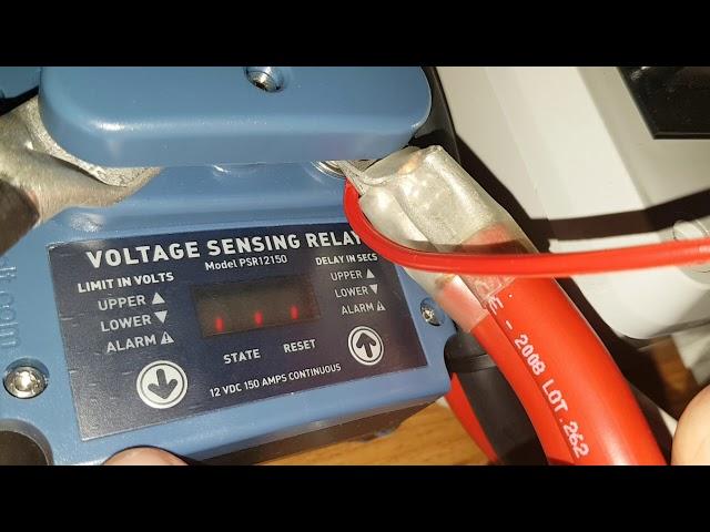 Intervolt Programmable Voltage Sensing Relay in Cut-off mode