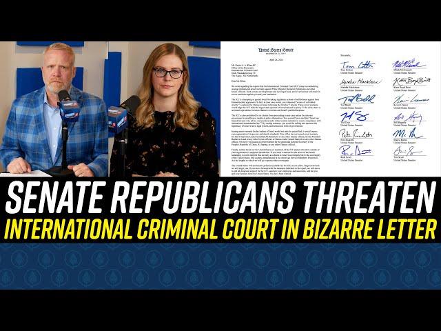 Radicals in U.S. Senate THREATEN International Criminal Court (AND THEIR FAMILIES)!!!