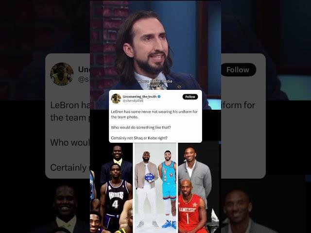 Nick Wright Defends LeBron Sitting Out the All-Star Game—People Forget Kobe and Shaq Did It Too 