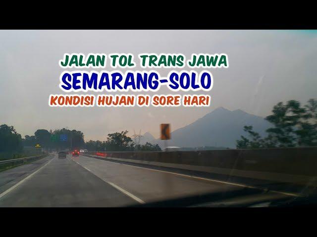 Semarang-Solo Toll Road 2020