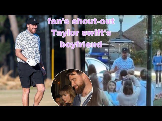 "Travis Kelce’s Wholesome Reaction to Fans Chanting ‘Taylor Swift’s Boyfriend’ at Golf Event!"