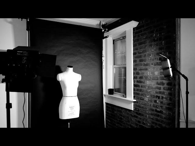 【THE MODELISTE ARCHIVE】 I decided to shoot in black and white so that I could impress the shape.