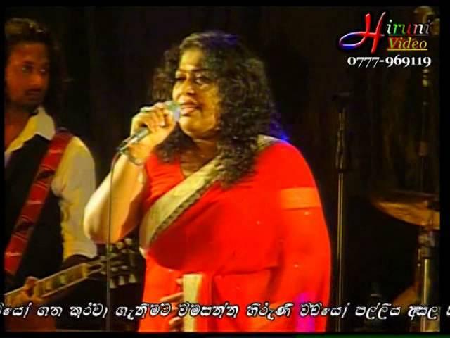 CHANDRALEKA PARERA-live musical show-sanidapa