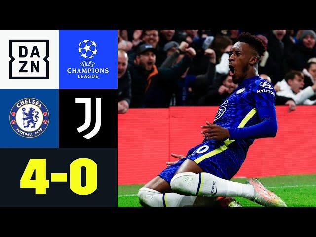 Blues bleiben heißer Titelkandidat: Chelsea - Juventus 4:0 | UEFA Champions League | DAZN Highlights