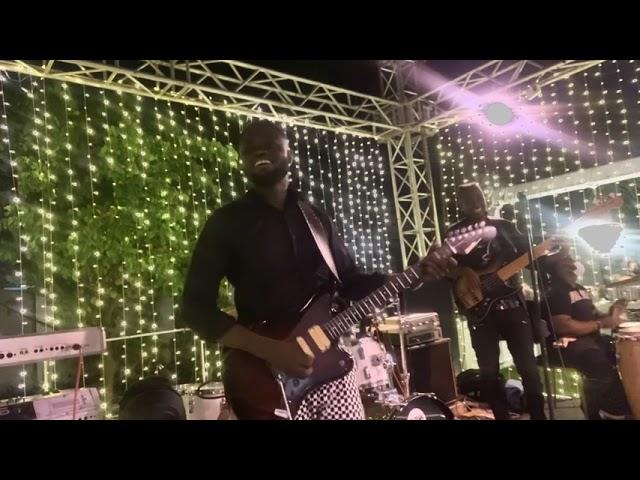 GUITAR CAM - Ghana highlife jam with the hyskuul band Gh