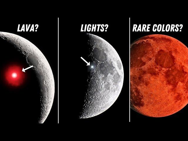 RARE and MYSTERIOUS Moon Phenomena