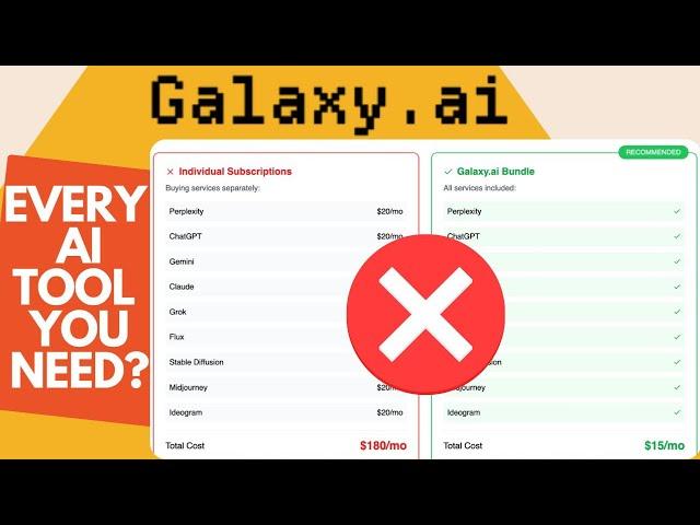 Galaxy AI Review: Save Big on 1,500+ AI Tools This Black Friday | AI Video Generator