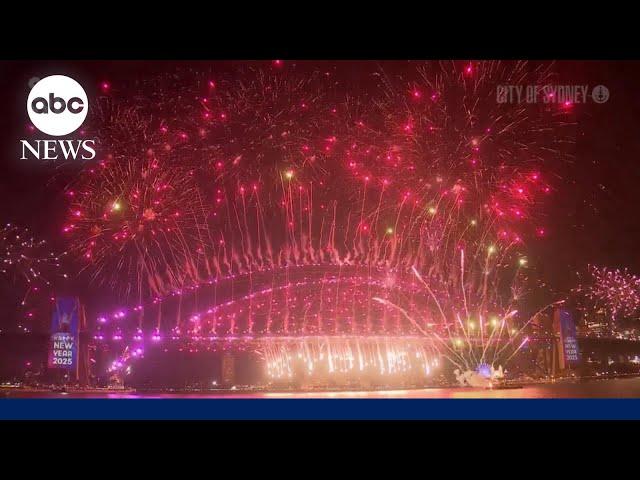 New Year's 2025: Sydney rings in celebrations with fireworks display