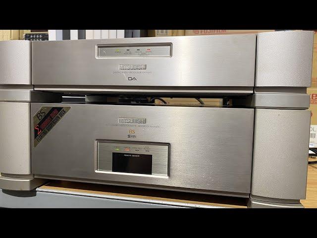 Digital Audio S-VHS Mitsubishi HV-V3000 / CX-P3000