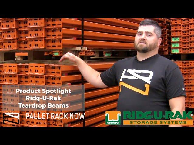 Ridg-U-Rak Teardrop Beams - Pallet Rack Now