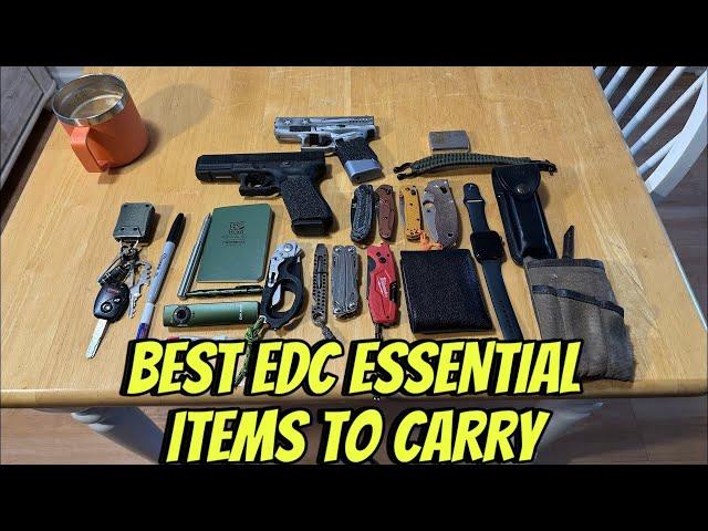 Best Essential EDC Items To Carry 2024 #edc ￼