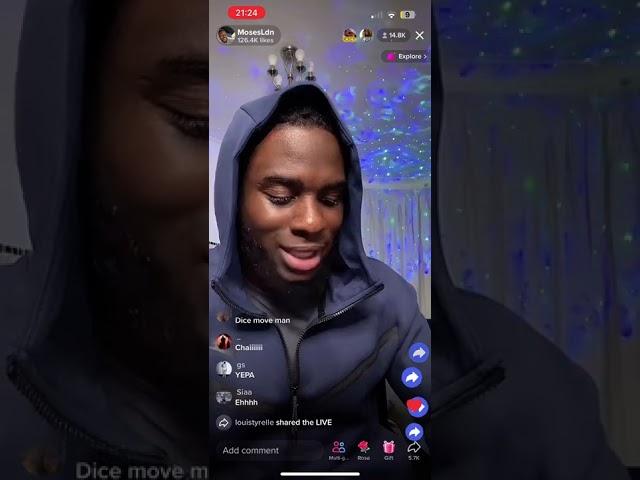 Moses LDN admits to doing fraud and dating a 17 year old 