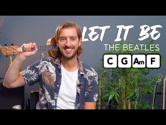 The Beatles "Let It Be" Ukulele Tutorial - Play Easy Songs On Ukulele