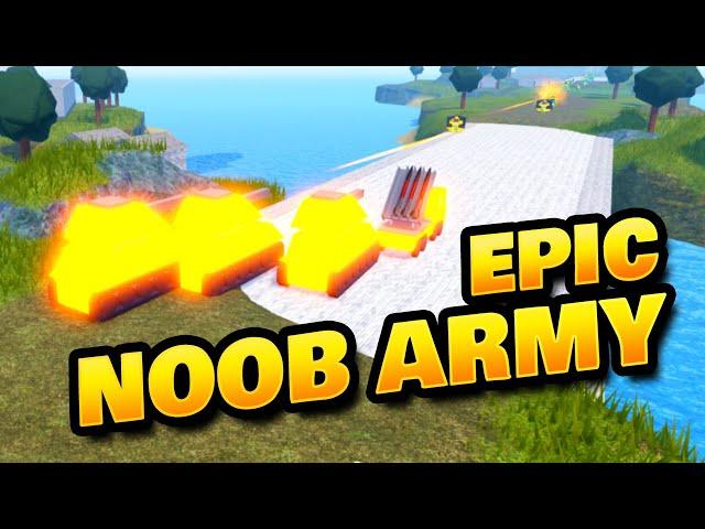 I Built an Epic Noob Army!