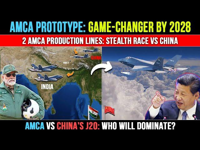 AMCA Fighter Jet Prototype By 2028: India vs China Air Power