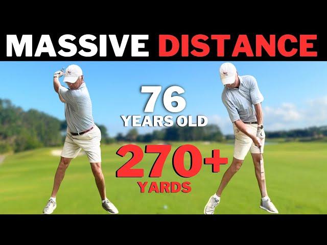 He's 76 Years Old & Hits Driver 270+ Yards. Heres How