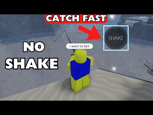 Catch Fish Faster and Esier In Roblox Fisch! How to Shake glitch In Fisch