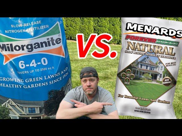 Organic Fertilizer Comparison | Milorganite vs. Menards Natural