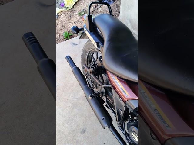 Avenger bike me long punjab silencer install
