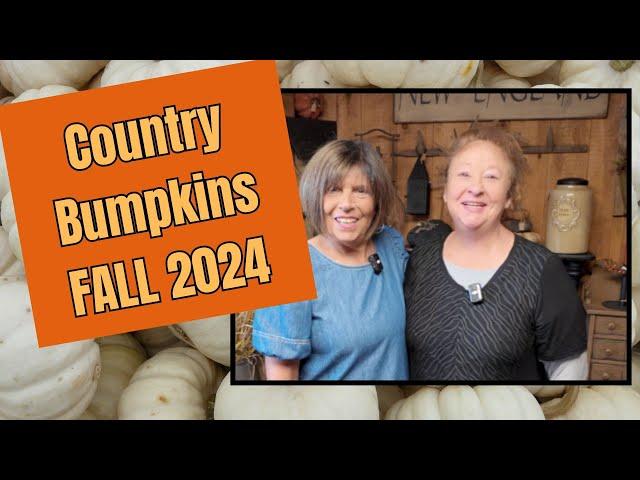 FALL DECOR/PRIMITIVE/Country Bumpkins 2024