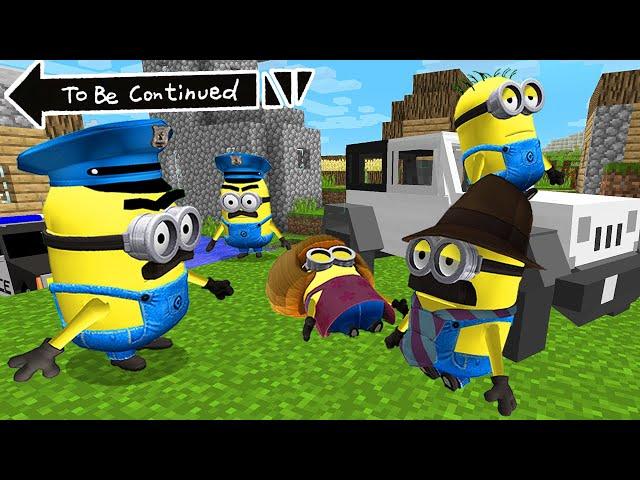 WHAT HAPPENED TO MINIONS FAMILY INVESTIGATION in MINECRAFT ! Minions - Gameplay