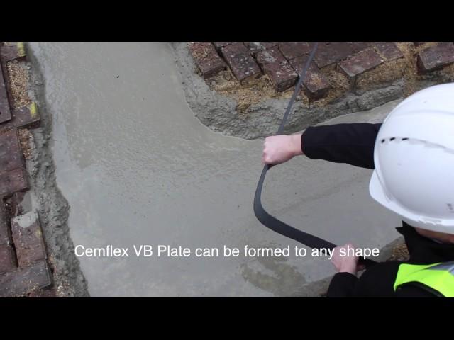 How to install Premcrete Cemflex VB - Active Steel Blade Waterstop