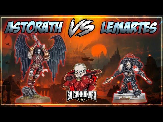 Which Chaplain is BEST to lead Death Company? (Astorath or Lemartes)