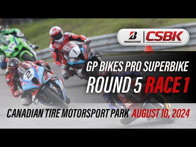 2024 Bridgestone CSBK - GP Bikes Pro Superbike Round 5, Race 1 at Canadian Tire Motorsport Park