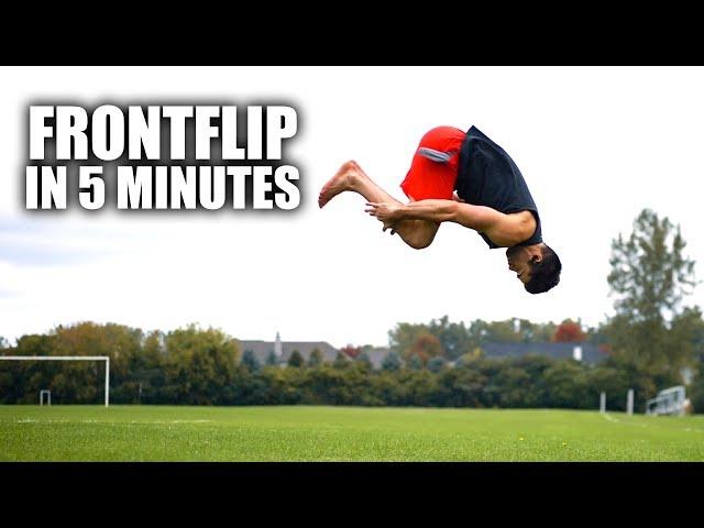 Learn How to Front Flip | In Only 5 Minutes II