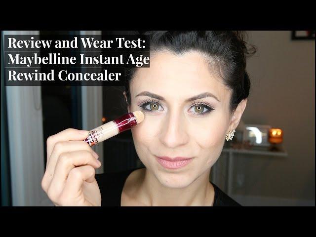 Review and Wear Test|| Maybelline Instant Age Rewind Concealer