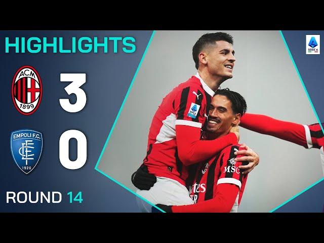 MILAN-EMPOLI 3-0 | HIGHLIGHTS | Reijnders Hits Brace as Milan Cruise to Victory | Serie A 2024/25