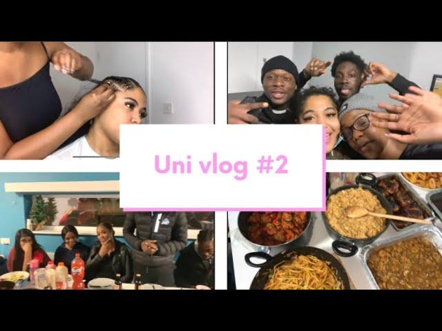 University of Northampton| Uni Vlog #2 Christmas Dinner, Weekly Shop & More