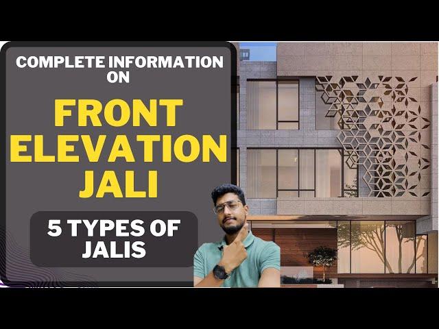 Front elevation JALI design for your house | Type of JALI | Advantage & Disadvantage | What to use