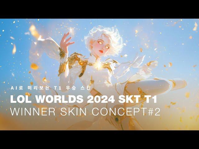 월즈 2024 SKT T1 우승 스킨 컨셉 #2 (2024 LOL Worlds Winner SKT T1 skin concept) (4K)