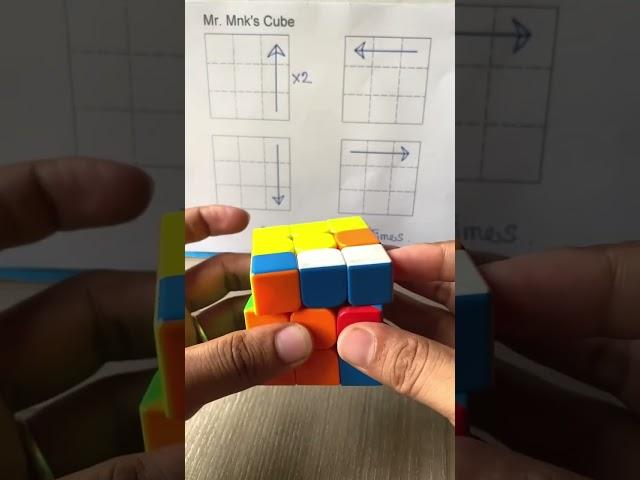 3x3 Rubik's cube very nice pattern tricks. v3 18.06.25 #vairal #shorts #trending