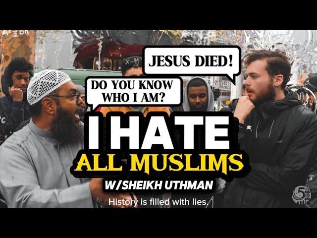 SHEIKH UTHMAN DESTROYS AUSTRALIAN ISLAMOPHOBIC CHRISTIAN - FIVE PILLARS ONE MESSAGE w/SHEIKH UTHMAN