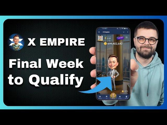 Last Week Left Until the X EMPIRE Airdrop Ends! Eligibility Criteria & TON Task Completion 