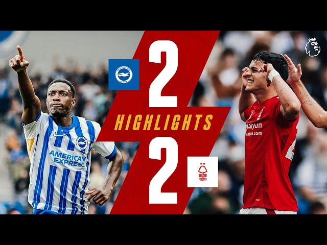 Sosa's FIRST Goal!  | Brighton 2-2 Nottingham Forest | Premier League Highlights