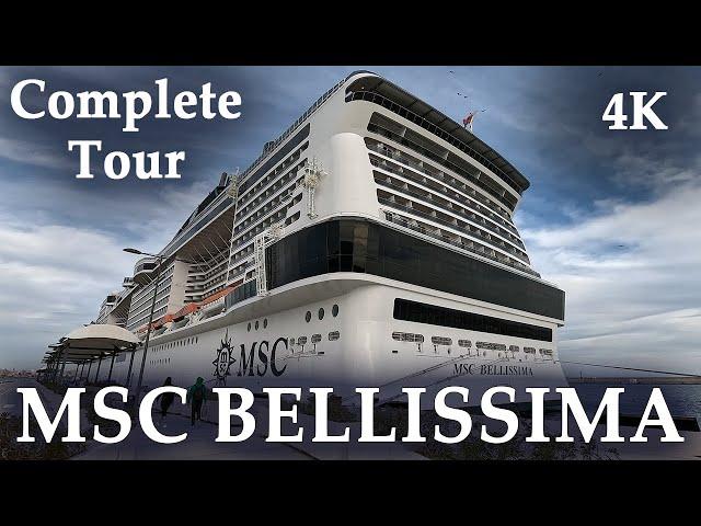 MSC BELLISSIMA - 2023 Ship Tour -  4K - MSC cruises