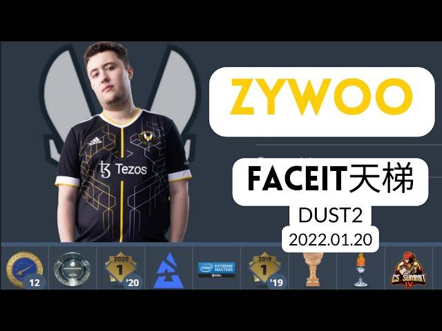 【CSGO POV】ZywOo (45-24) Dust2 @Faceit 5v5 mm 2022.01.21