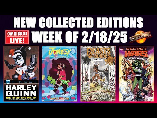 DC Finest Harley Quinn, Battleworld Omnibus & More New Collected Editions! | Omnibros Live!