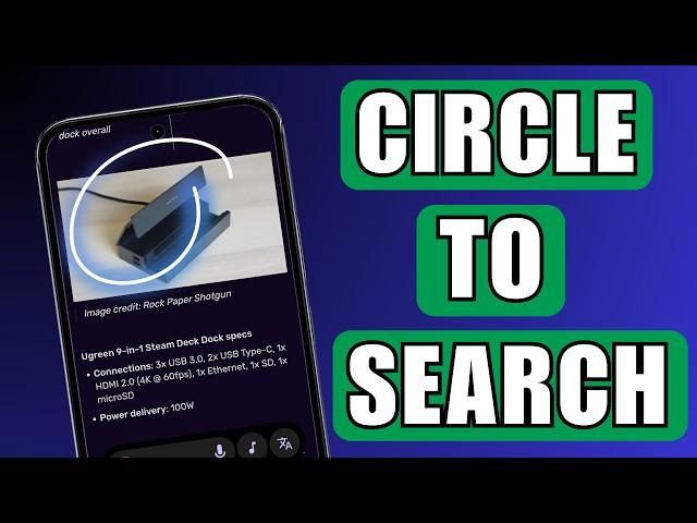How to Add Circle to Search on ANY Android 9+ Smartphone or Tablet?