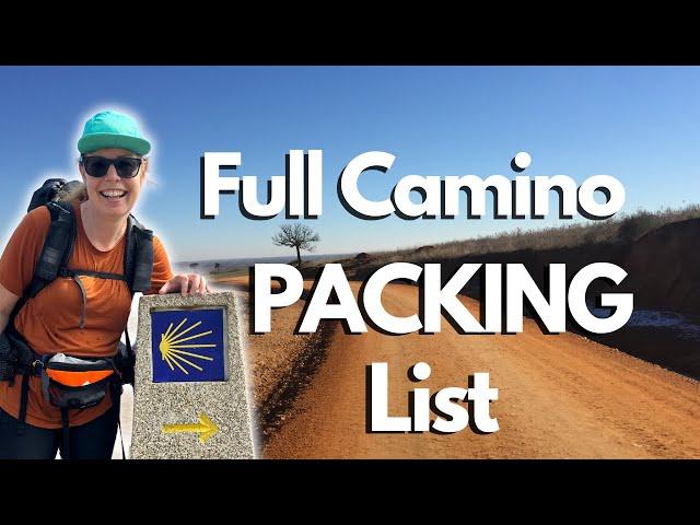 Camino de Santiago SURVIVAL Guide | What to Pack in 2025 