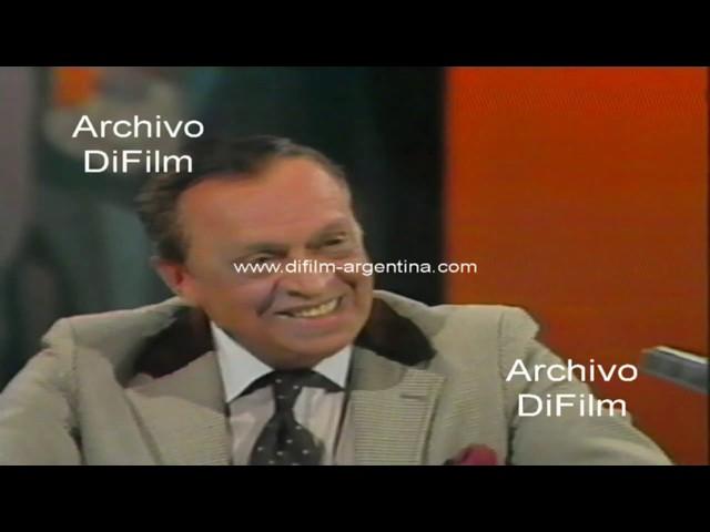 Alfredo Barbieri habla con Antonio Carrizo sobre Carlos Gardel 1984